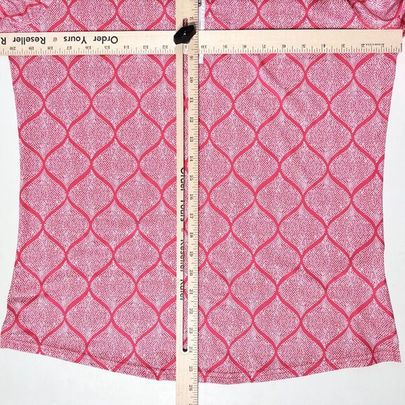 SanSoleil SolTek UPF 50 Cooling 3/4 Zip Golf Shirt Raspberry Pink Women Size L - Picture 9 of 13